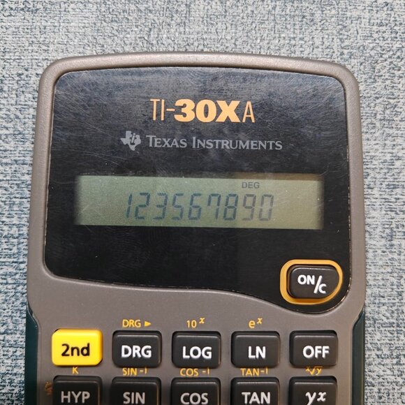 Texas Instruments TI-30XA Scientific Calculator - Works Great - Picture 2 of 4
